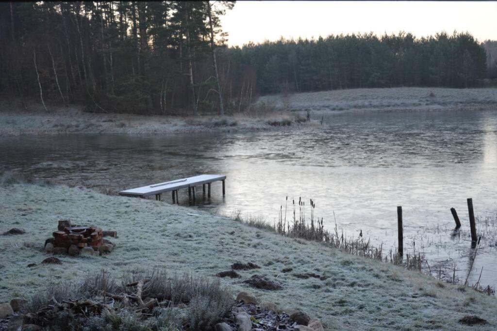 Hut In The Mid. Of Nowhere + Priv Pond+3 Ha Darzkowo Exteriér fotografie